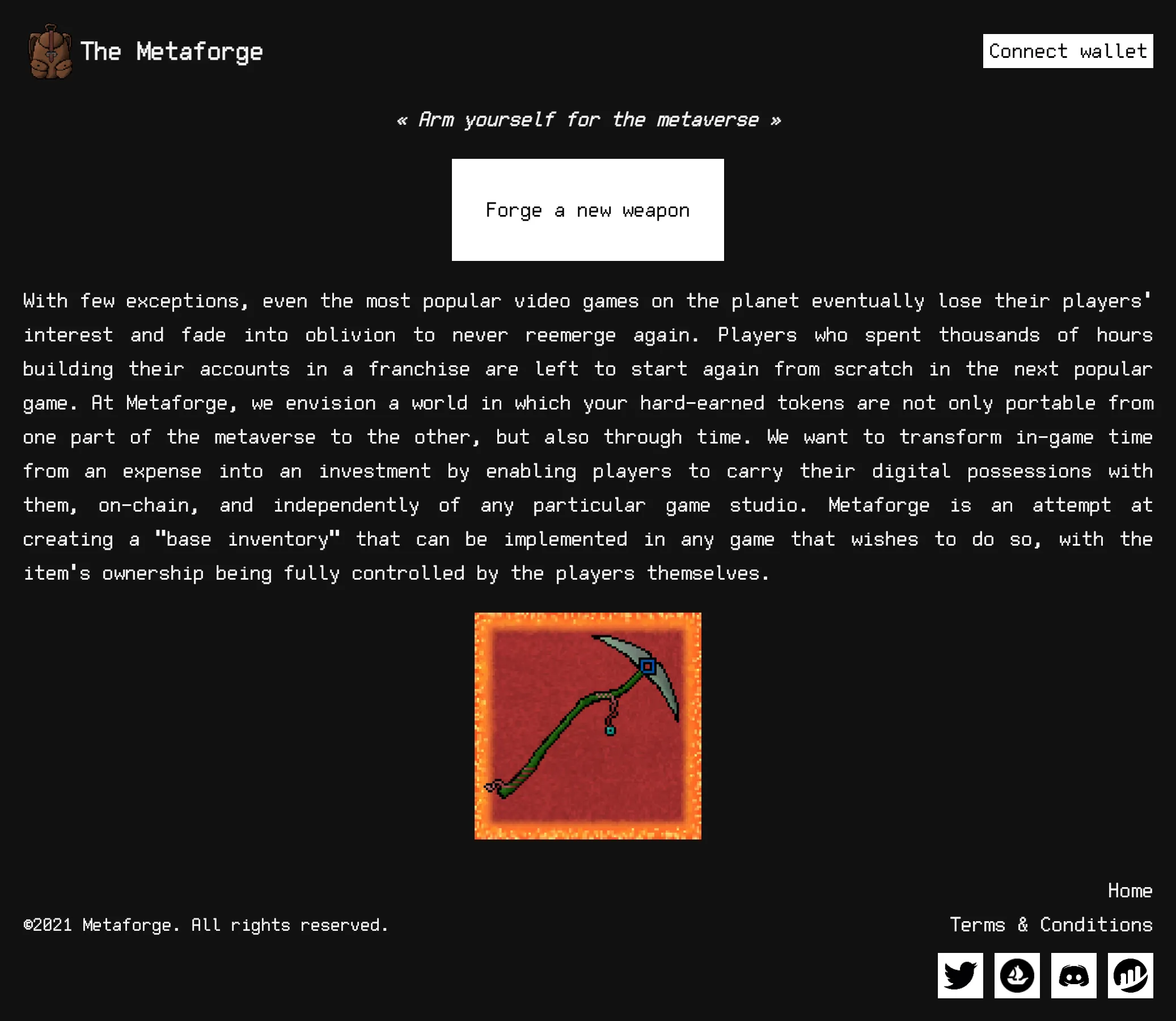 Metaforge website
